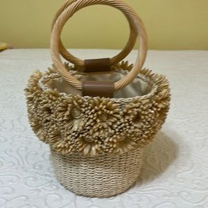 Express summer bag. Look for the matching sandal slides in my closet.